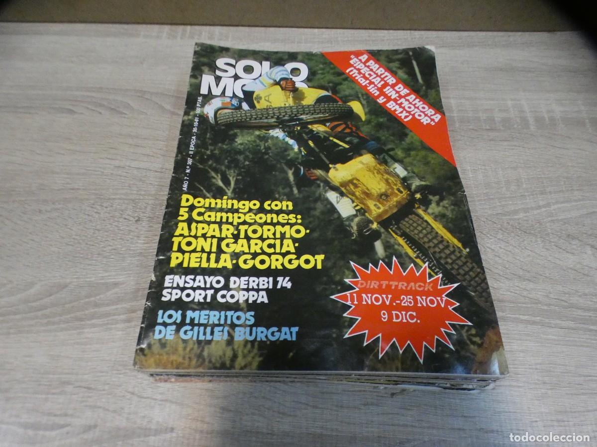 Coleccionismo de Revistas y Peri&oacute;dicos: ARKANSAS1980 REVISTA DEL MOTOR ESTADO DECENTE SOLO MOTO N 307 30-10-81