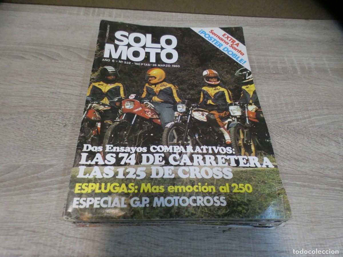Coleccionismo de Revistas y Peri&oacute;dicos: ARKANSAS1980 REVISTA DEL MOTOR ESTADO DECENTE SOLO MOTO N 232 MARZO 1980