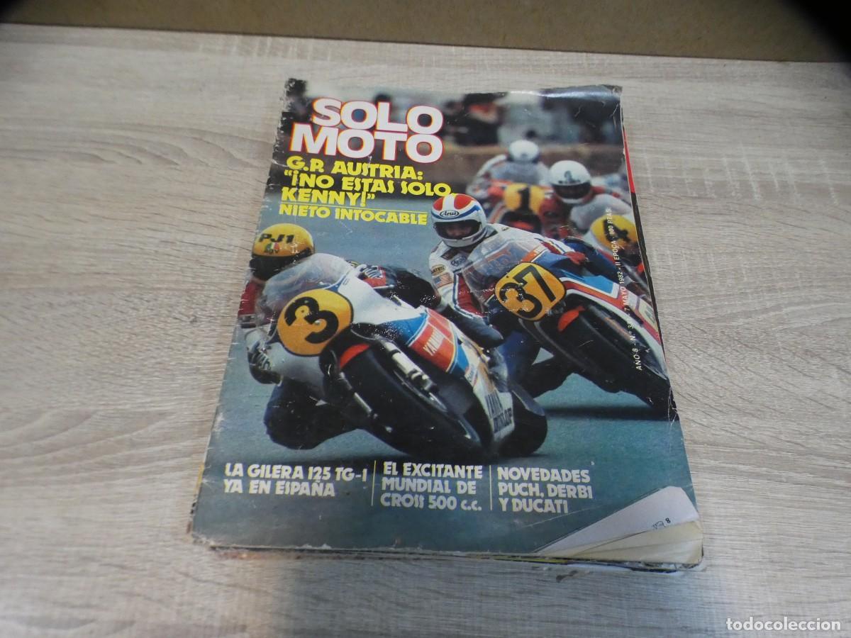 Coleccionismo de Revistas y Peri&oacute;dicos: ARKANSAS1980 REVISTA DEL MOTOR ESTADO DECENTE SOLO MOTO N 331 MAYO 82