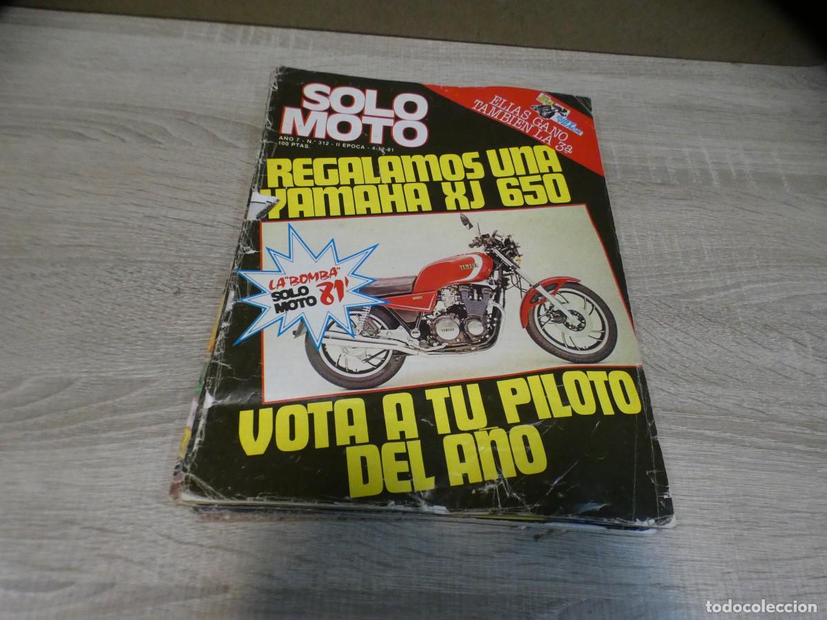 Coleccionismo de Revistas y Peri&oacute;dicos: ARKANSAS1980 REVISTA DEL MOTOR ESTADO DECENTE SOLO MOTO N 312 4-12-81