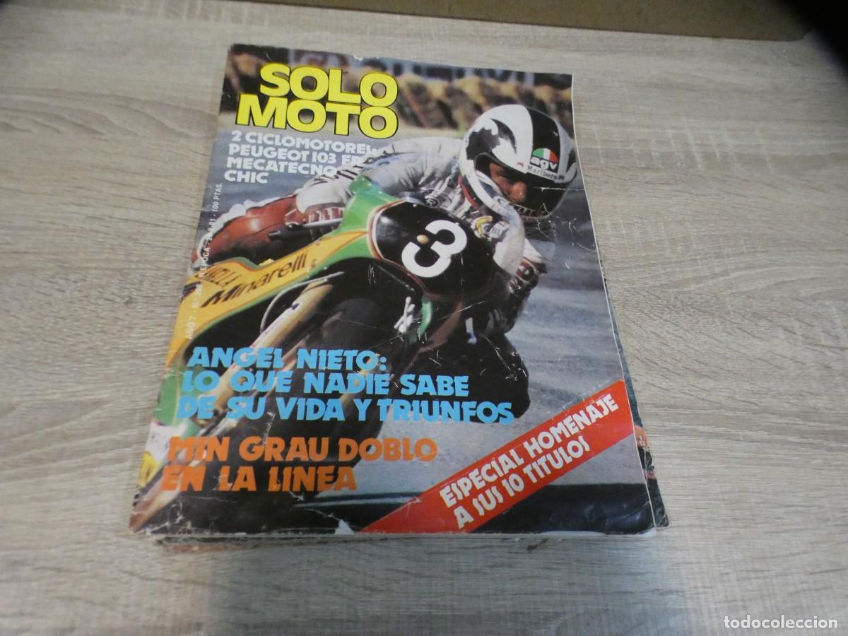 Coleccionismo de Revistas y Peri&oacute;dicos: ARKANSAS1980 REVISTA DEL MOTOR ESTADO DECENTE SOLO MOTO N 298 26-8-81