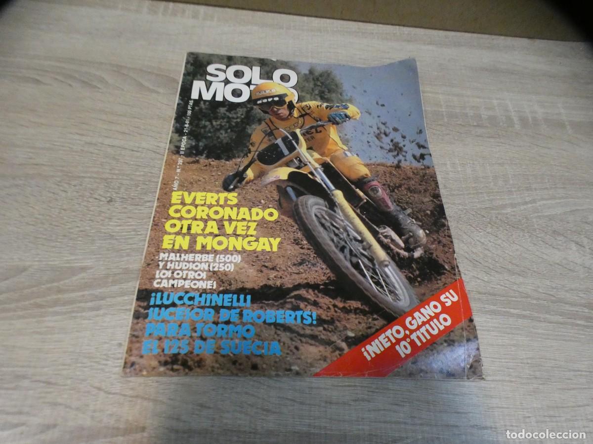 Coleccionismo de Revistas y Peri&oacute;dicos: ARKANSAS1980 REVISTA DEL MOTOR ESTADO DECENTE SOLO MOTO N 297 21-8-81