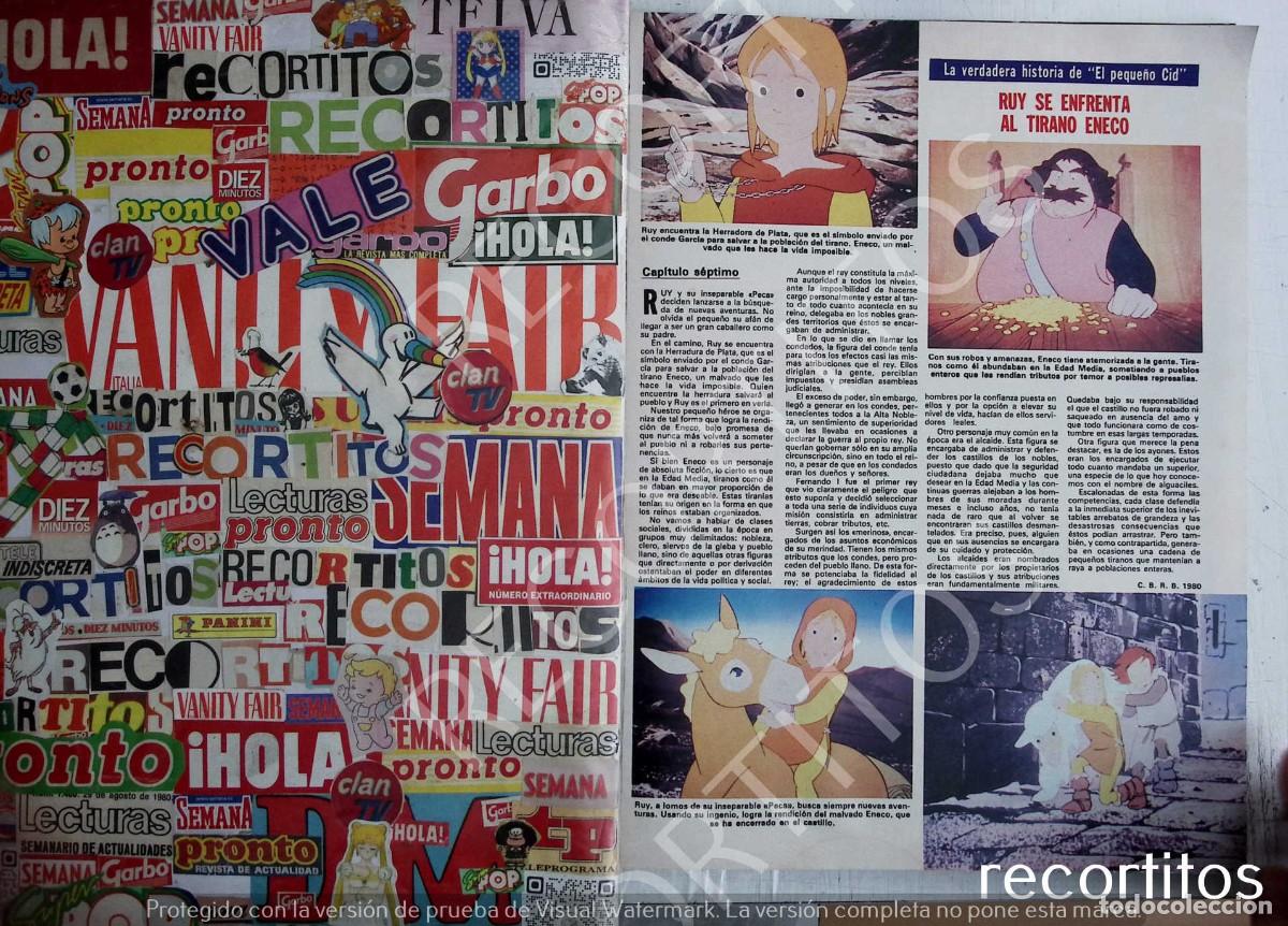 Coleccionismo de revistas y peri&oacute;dicos: RUY EL PEQUE&Ntilde;O CID en lecturas capitulo 7