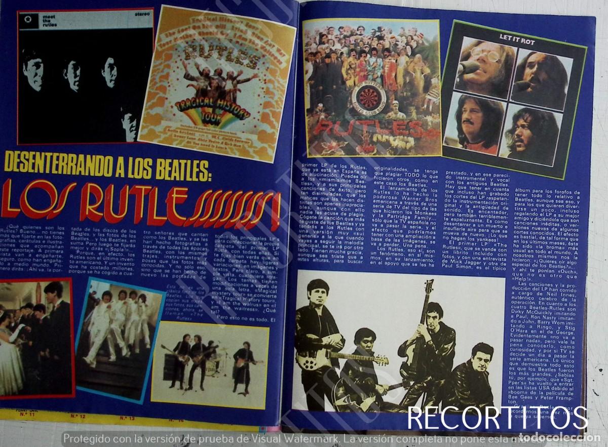 Coleccionismo de Revistas y Peri&oacute;dicos: LOS RUTLES BEATLES