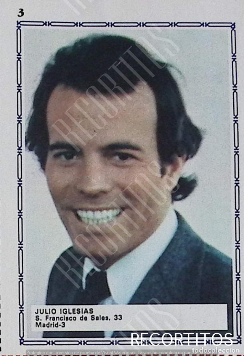 Coleccionismo de Revistas y Peri&oacute;dicos: JULIO IGLESIAS