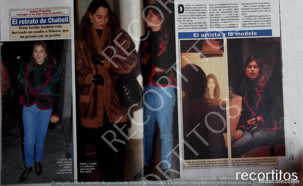 Collezionismo di Riviste e Giornali: isabel preysler CHABELI IGLESIAS