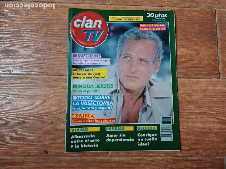 Coleccionismo de Revistas y Peri&oacute;dicos: CLAN TV N &ordm; 144 1989 PORTADA PAUL NEWMAN