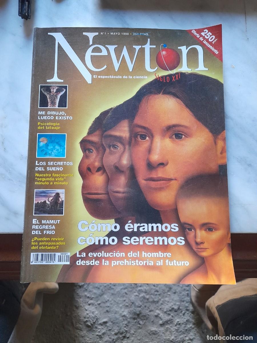 Coleccionismo de Revistas y Peri&oacute;dicos: Revista Newton ciencia N&deg; 1 Tatuajes evoluci&oacute;n del hombre sue&ntilde;o mamuts arqueolog&iacute;a