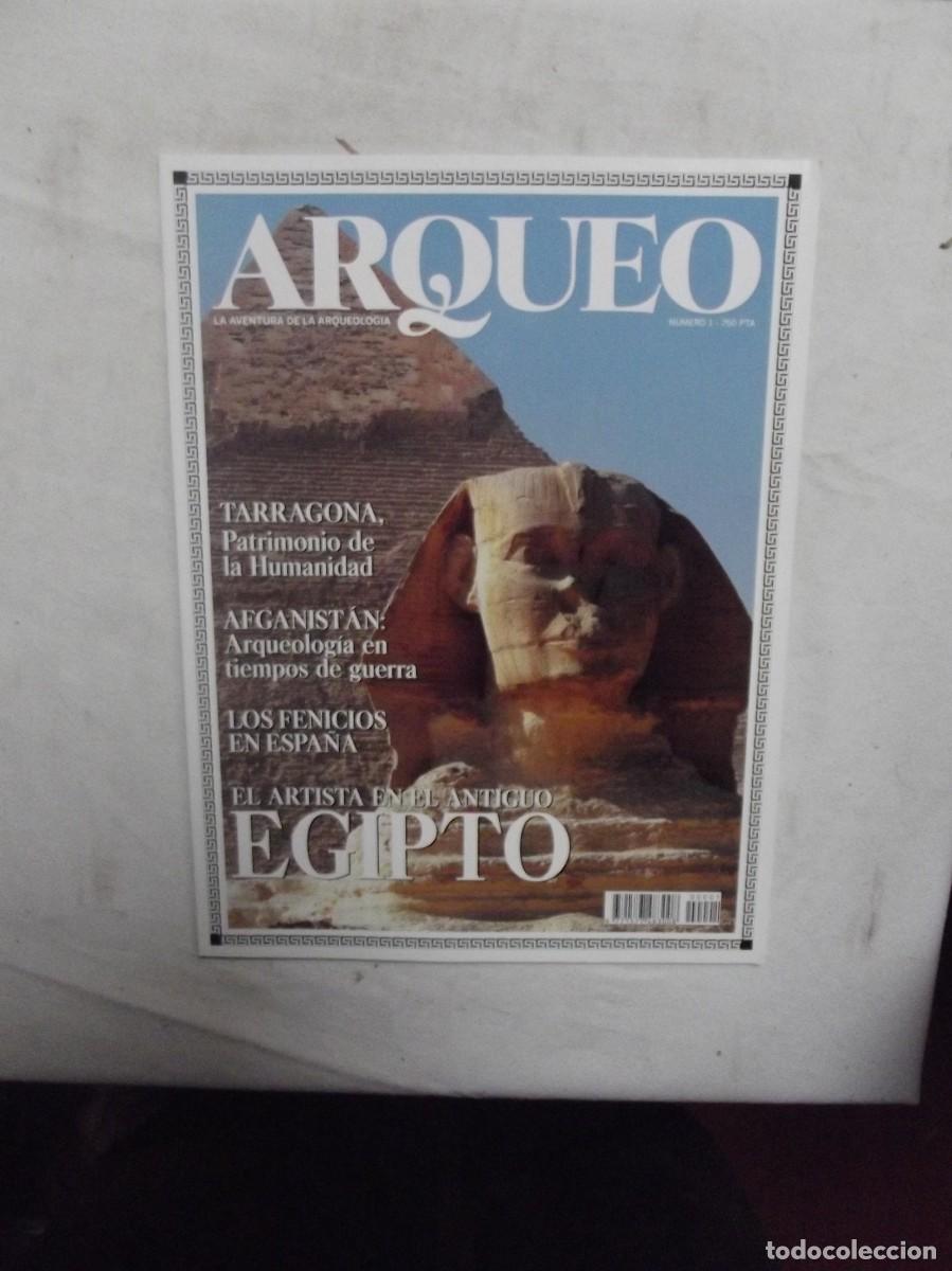 Coleccionismo de revistas y peri&oacute;dicos: REVISTA ARQUEO N&ordm; 1 EL ARTISTA EN EL ANTIGUO EGIPTO