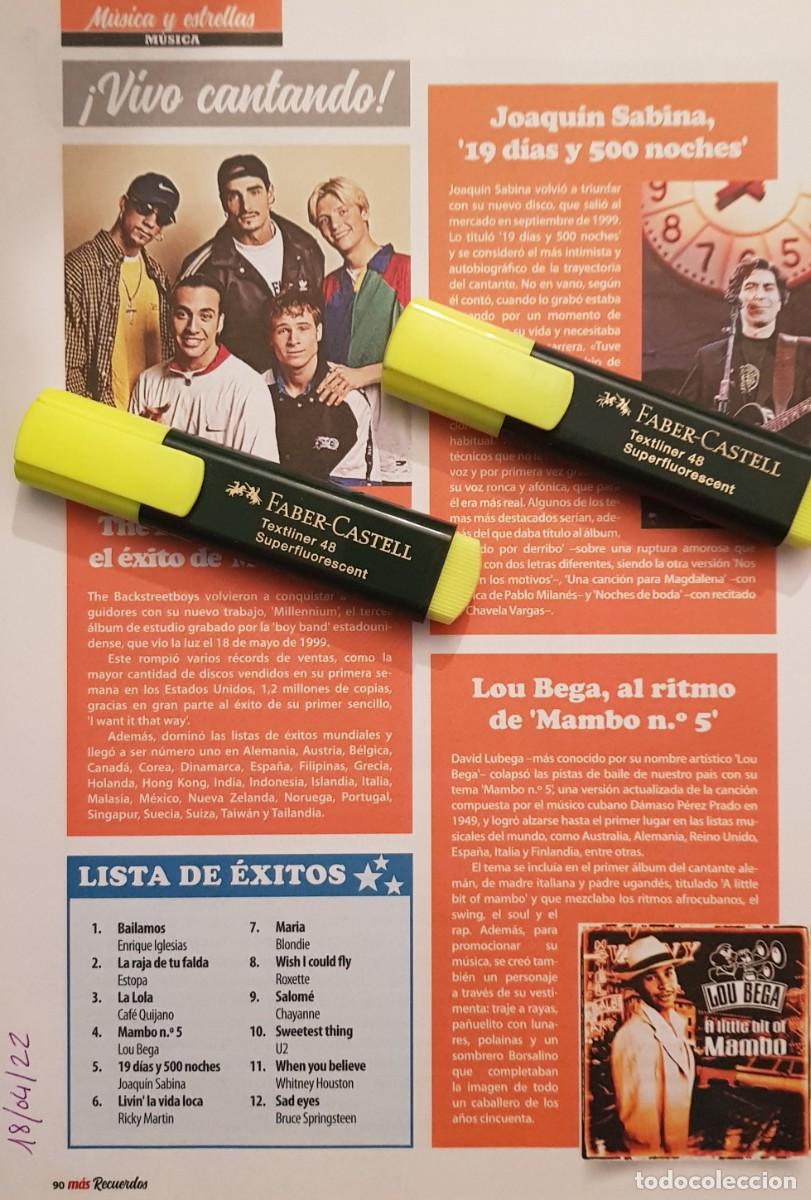 Coleccionismo de Revistas y Peri&oacute;dicos: Reportaje Back Street Boys / Joaqu&iacute;n Sabina 18.04.22