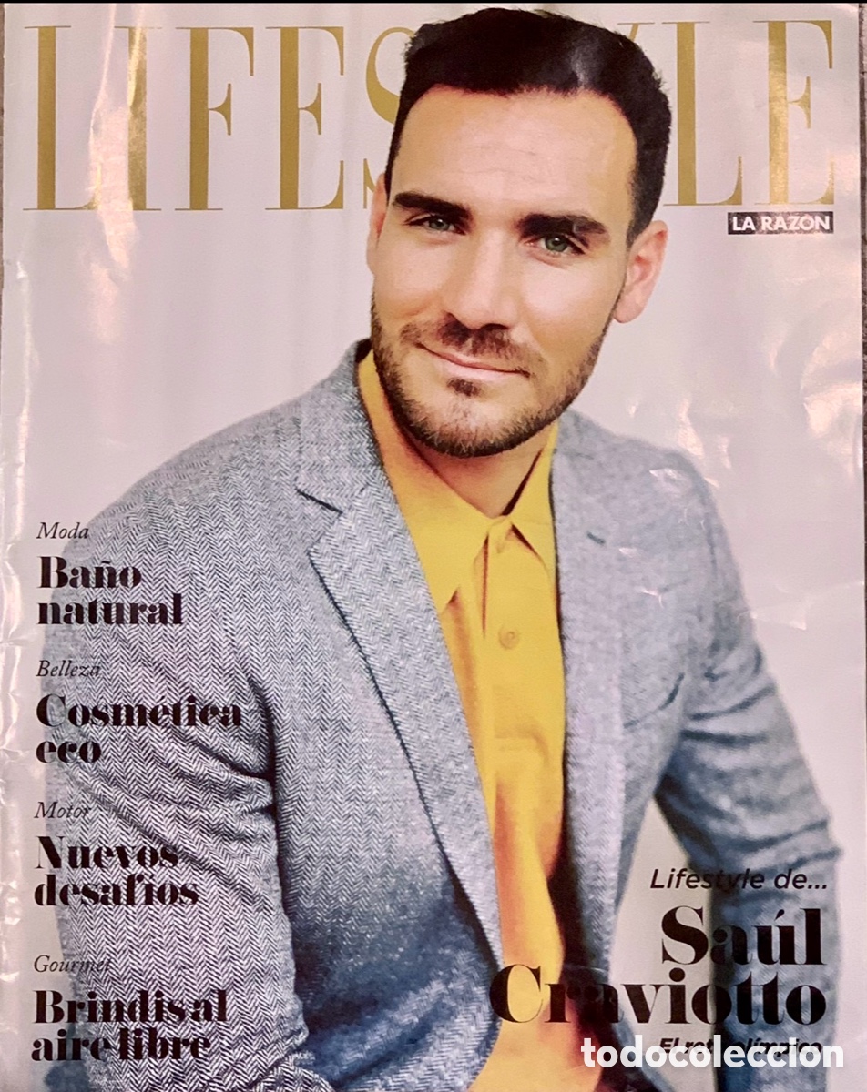 Coleccionismo de revistas y peri&oacute;dicos: Revista. Lifestyle. 2019. Sa&uacute;l Craviotto.