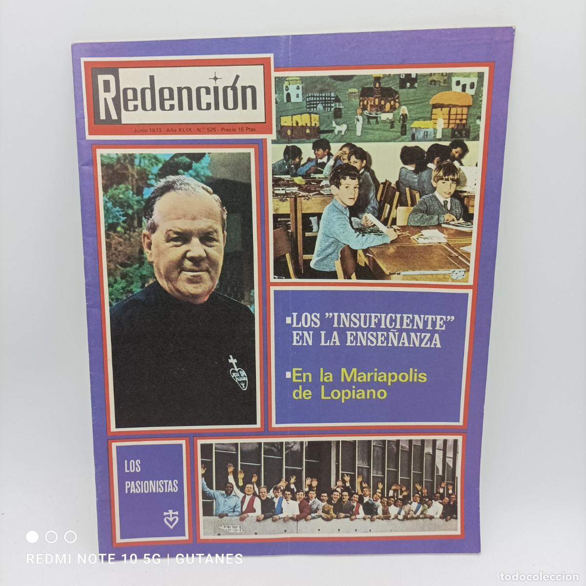 Coleccionismo de Revistas y Peri&oacute;dicos: REVISTA REDENCION N.525