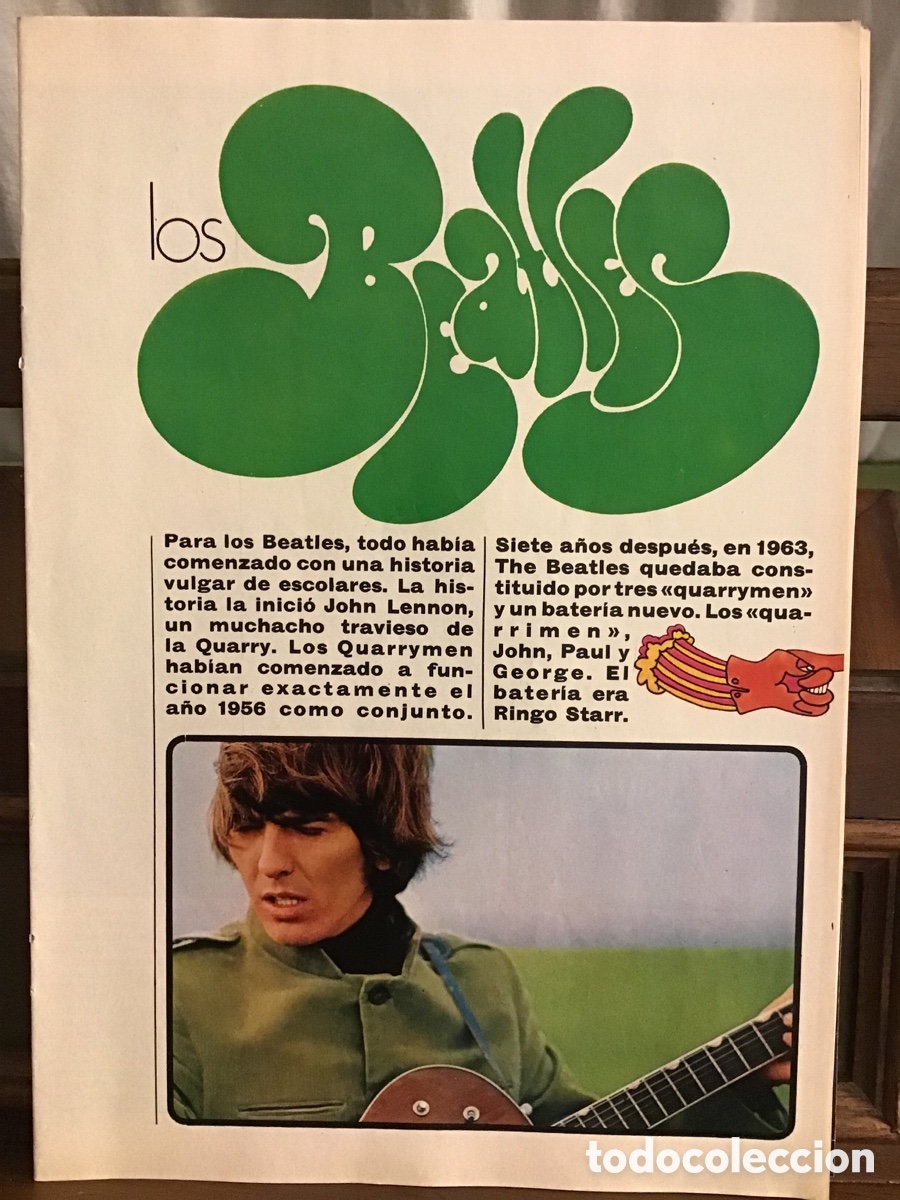 Coleccionismo de Revistas y Peri&oacute;dicos: BEATLES COLECCIONABLE N&ordm;4 de la revista Mundo Joven