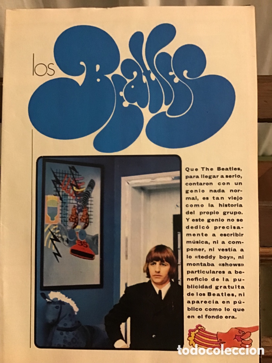 Coleccionismo de Revistas y Peri&oacute;dicos: BEATLES COLECCIONABLE N&ordm;6 de la revista Mundo Joven