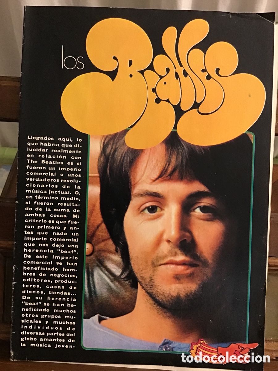 Coleccionismo de Revistas y Peri&oacute;dicos: BEATLES COLECCIONABLE N&ordm;8 de la revista Mundo Joven