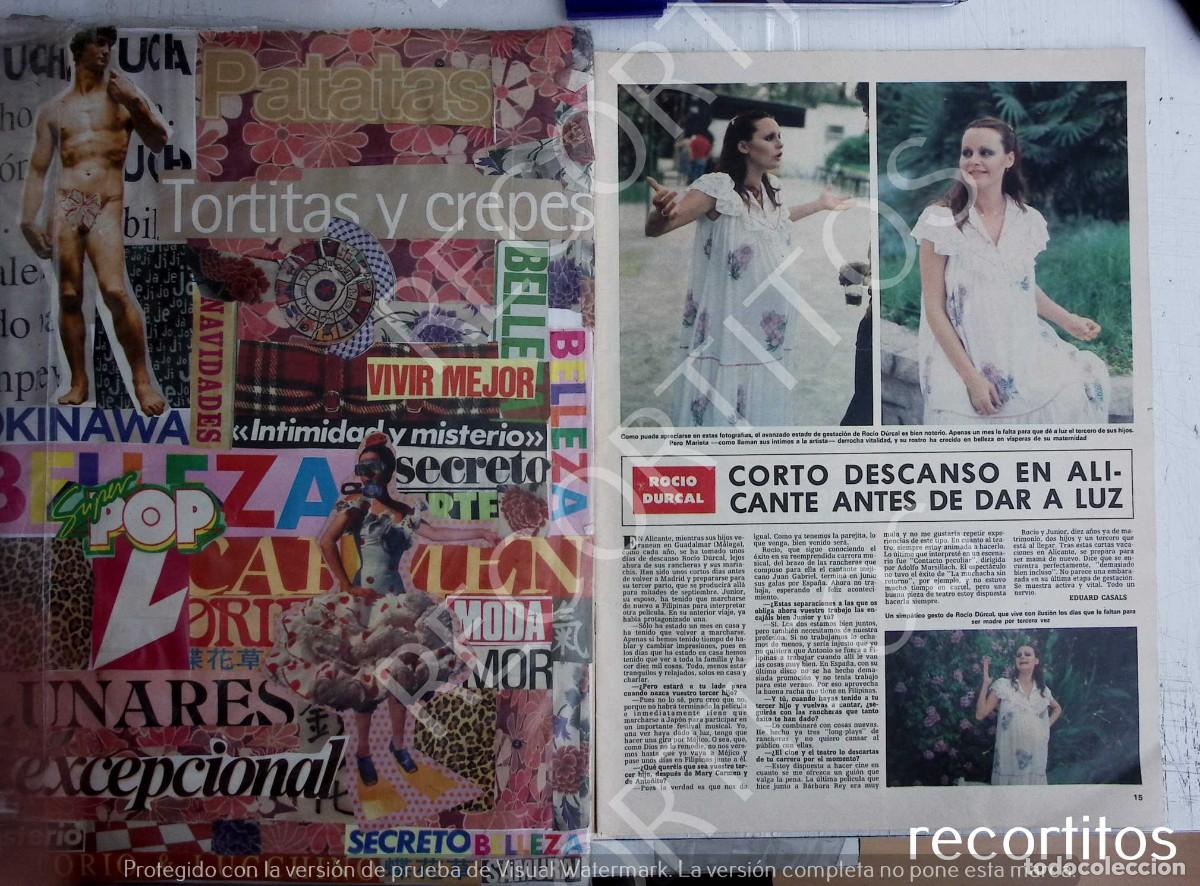 Coleccionismo de Revistas y Peri&oacute;dicos: rocio durcal