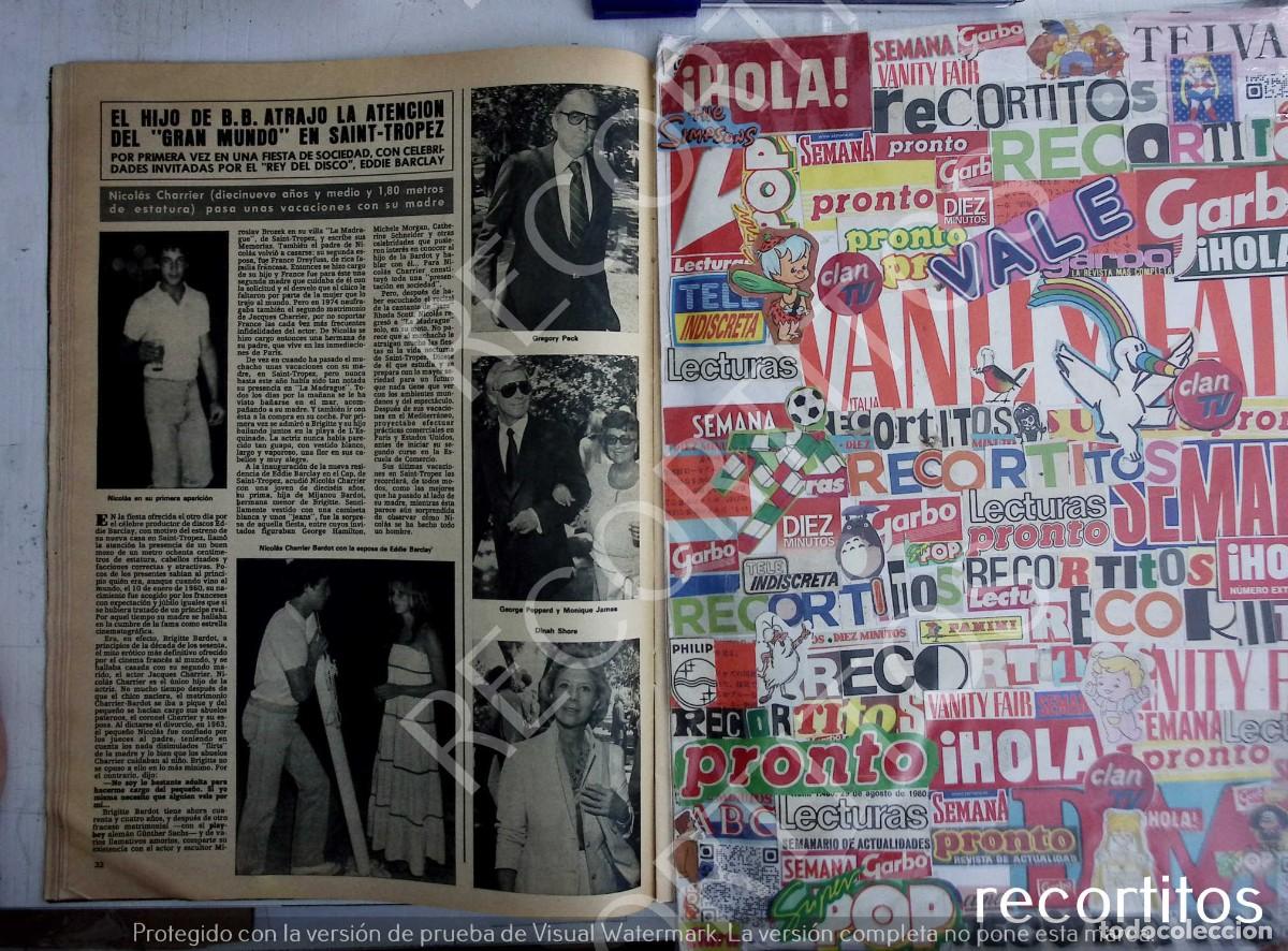 Coleccionismo de Revistas y Peri&oacute;dicos: bb brigitte bardot george peppard gregory peck dinah shore