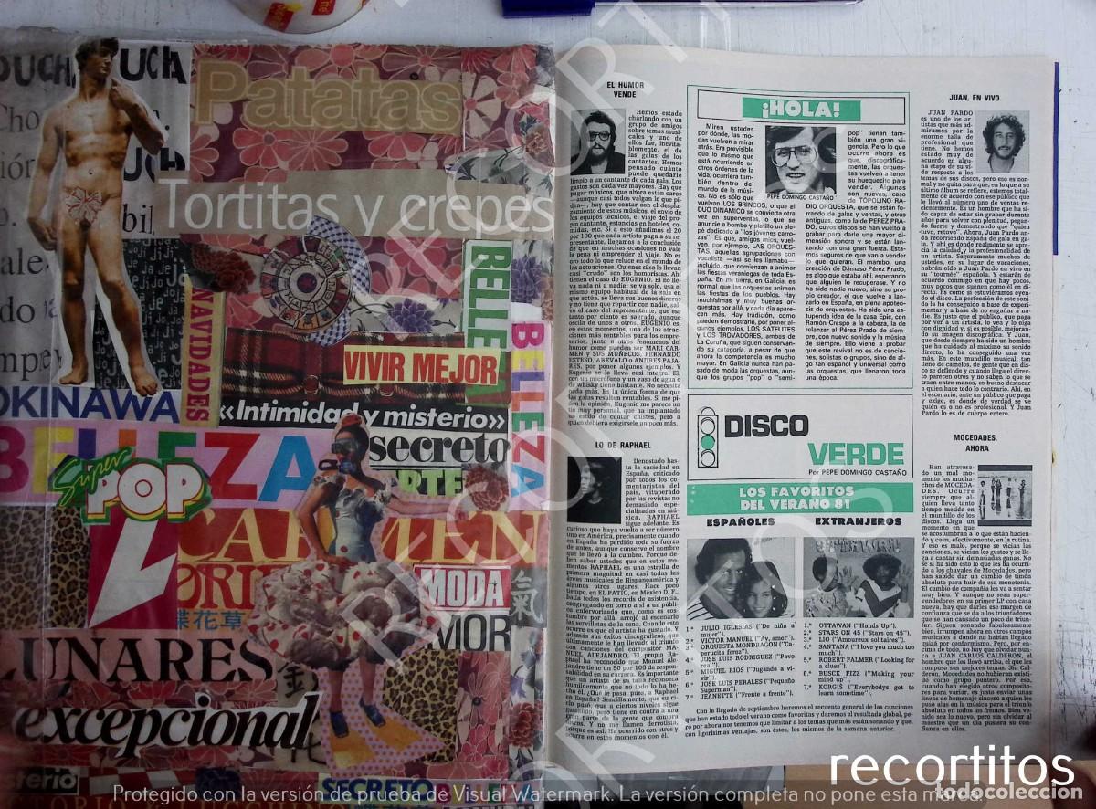 Coleccionismo de Revistas y Peri&oacute;dicos: EUGENIO EL HUMORISTA mocedades juan pardo julio iglesias ottawan