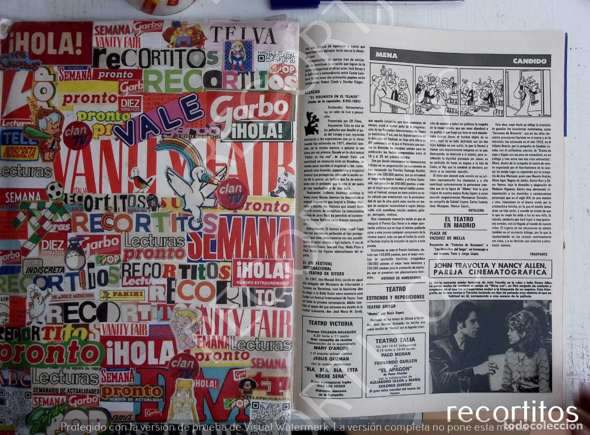 Coleccionismo de revistas y peri&oacute;dicos: john travolta nancy allen