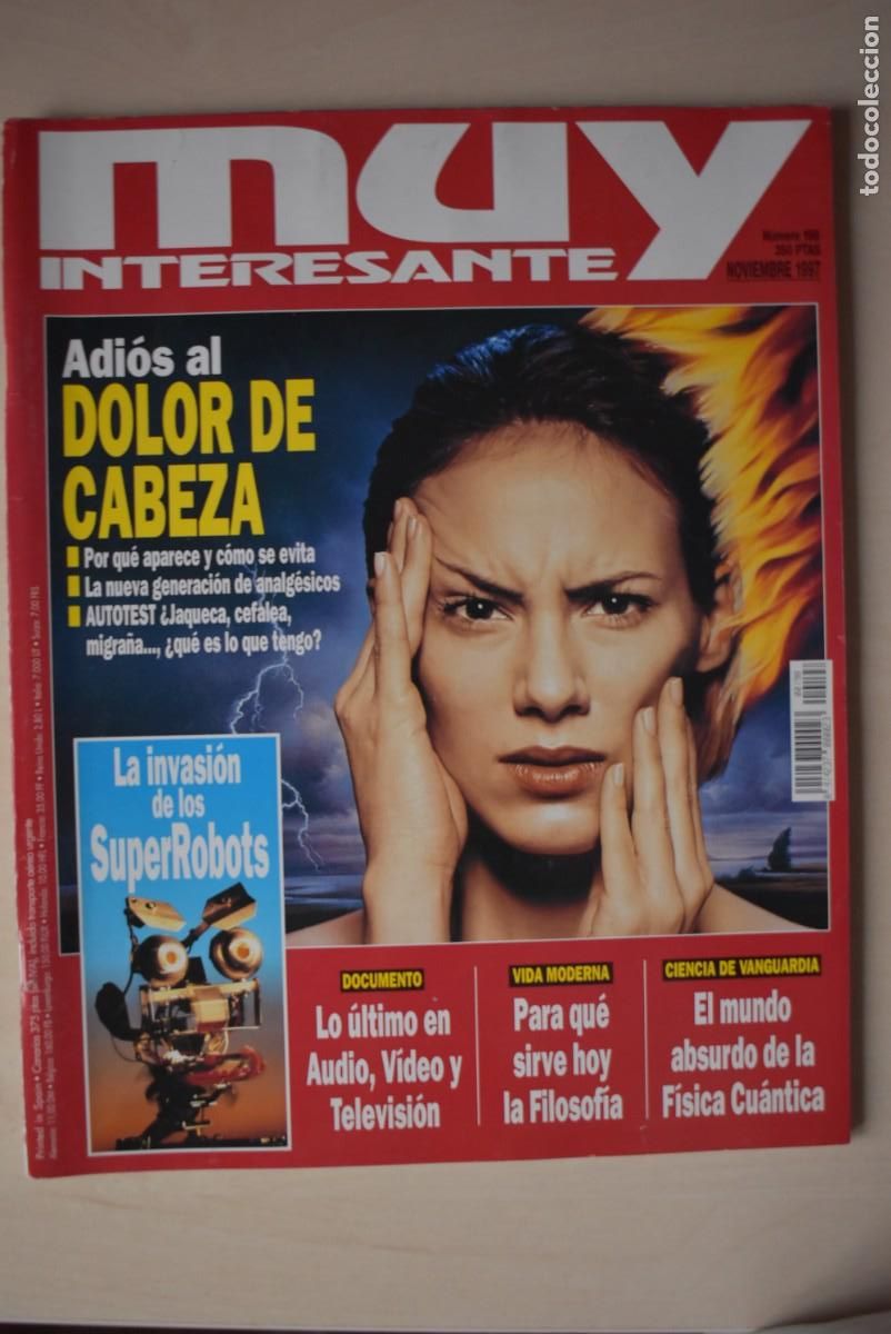 Collection Magazines and Newspapers: Revista Muy Interesante. N. &ordm; 198. Adi&oacute;s al dolor de cabeza