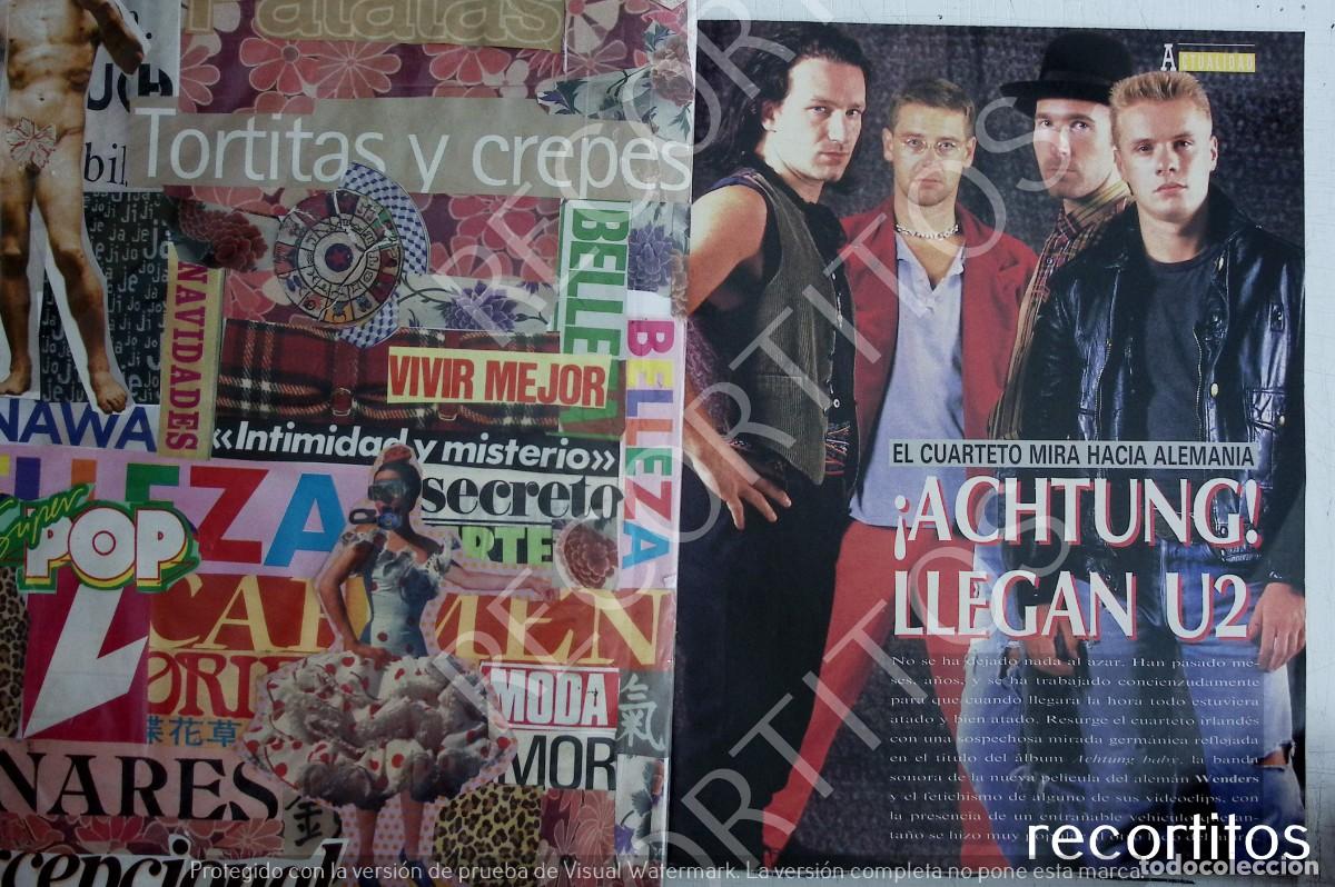 Coleccionismo de Revistas y Peri&oacute;dicos: U2 BONO ACHTUNG BABY THE FLY