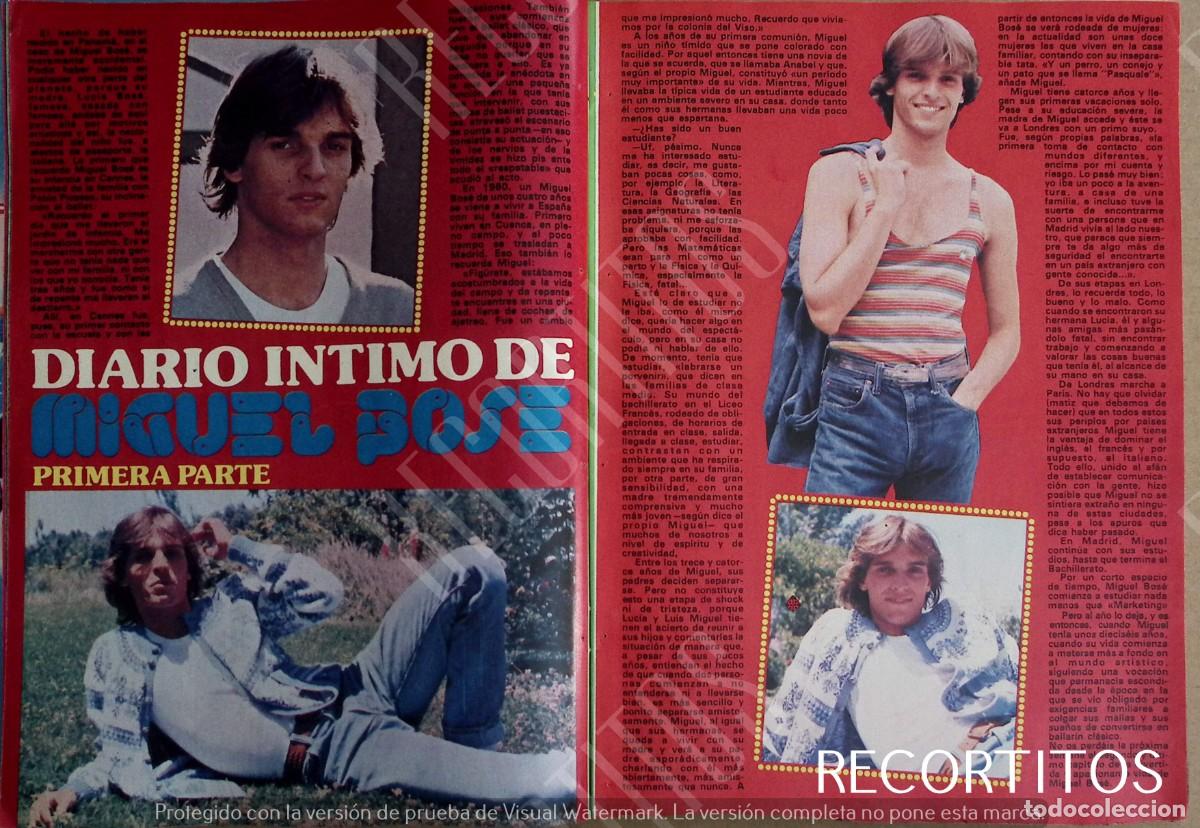 Coleccionismo de Revistas y Peri&oacute;dicos: miguel bose