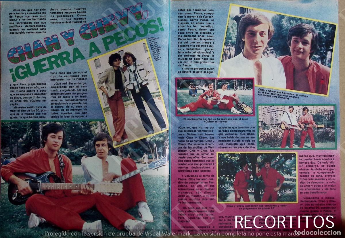 Coleccionismo de Revistas y Peri&oacute;dicos: miguel bose chan y chevy
