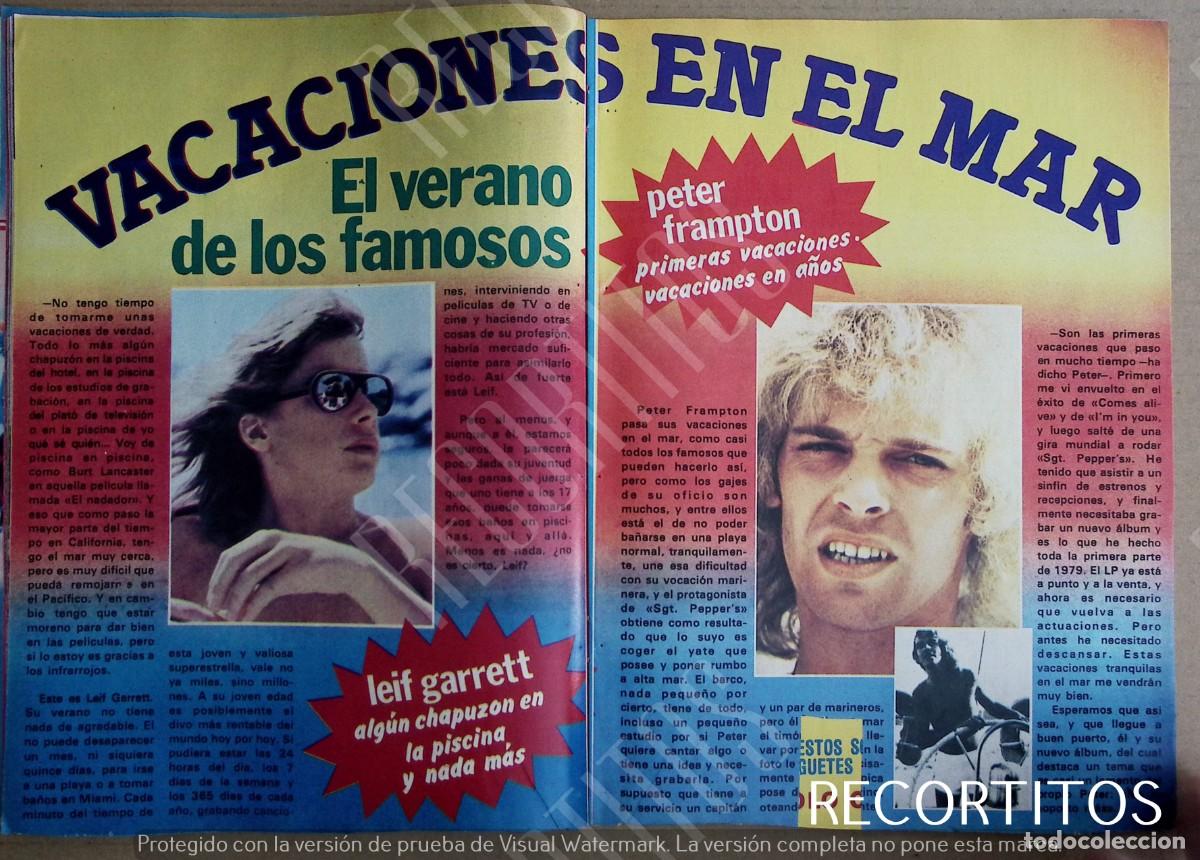 Collectionnisme de Revues et Journaux: peter frampton y leif garrett garret