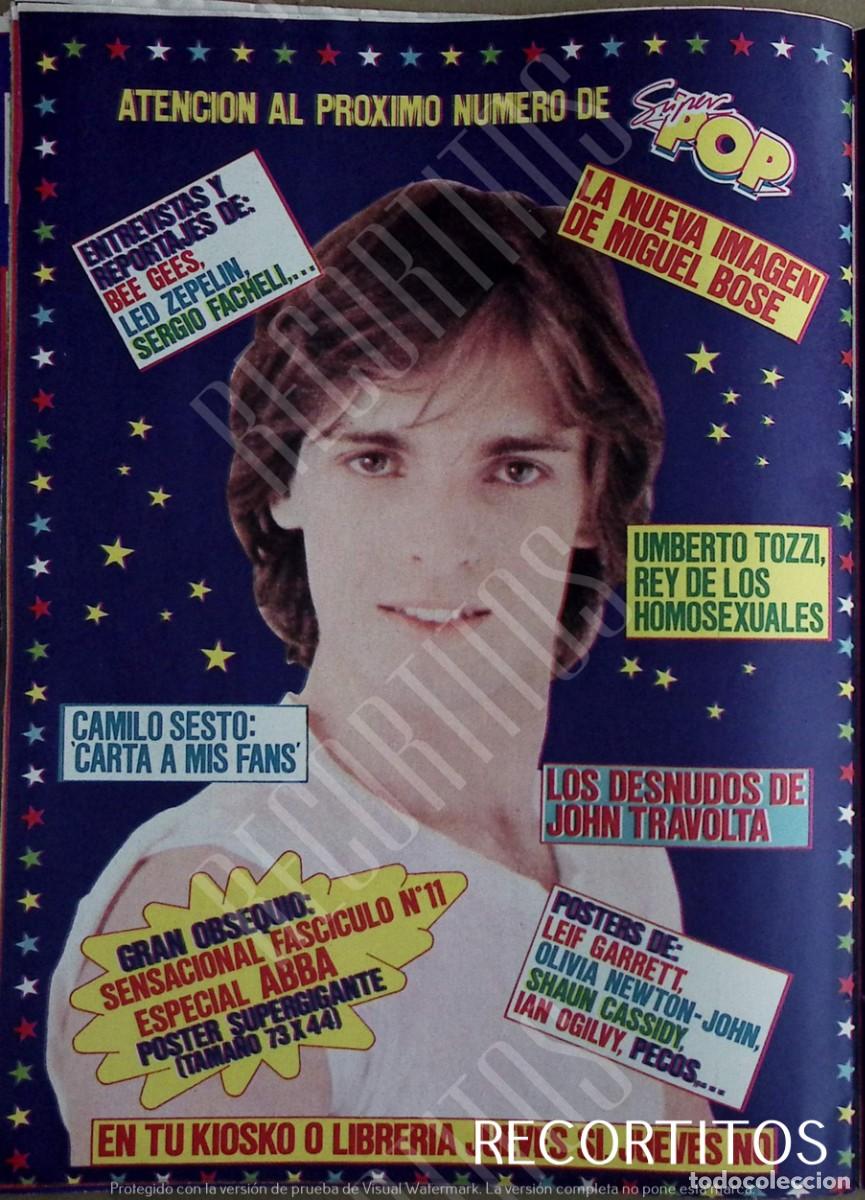 Coleccionismo de Revistas y Peri&oacute;dicos: miguel bose