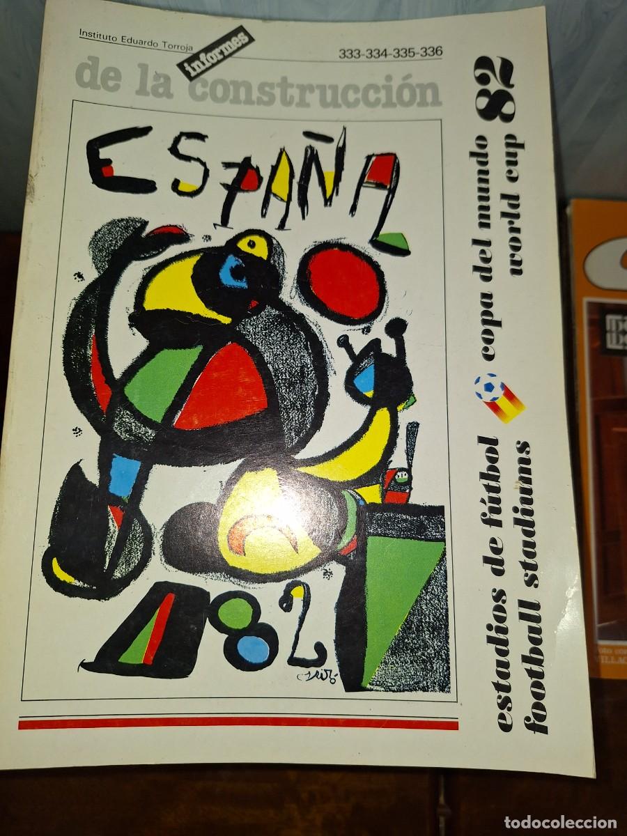 Coleccionismo de revistas y peri&oacute;dicos: REVISTA ARTE Y CEMENTO N&Uacute;MERO ESPECIAL ESTADIOS DE F&Uacute;TBOL MUNDIAL 1982.