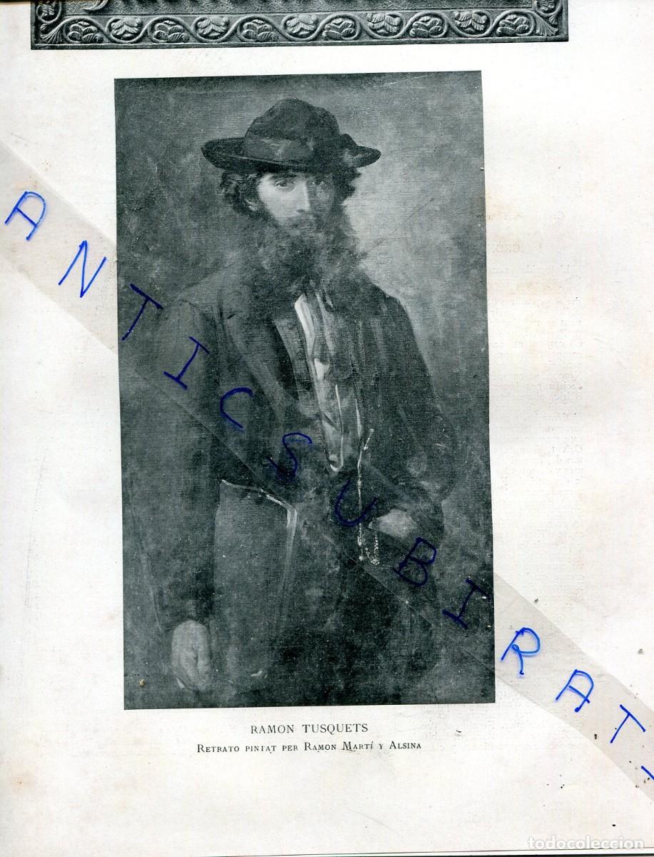 Coleccionismo de Revistas y Peri&oacute;dicos: REVISTA A&Ntilde;O 1904 RAMON TUSQUETS RAMON MARTI ALSINA FOTO DE G. W. RITCHEY YERKES DE LA LUNA