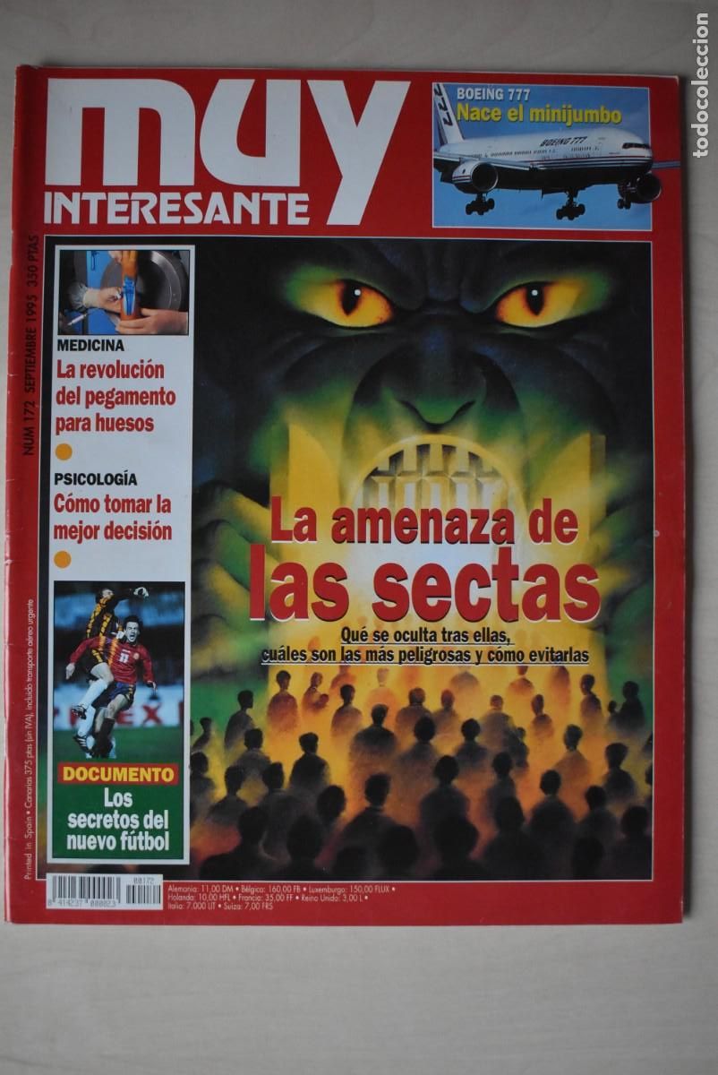 Colecionismo de Revistas e Jornais: Revista Muy Interesante. N. &ordm; 173. La amenaza de las sectas