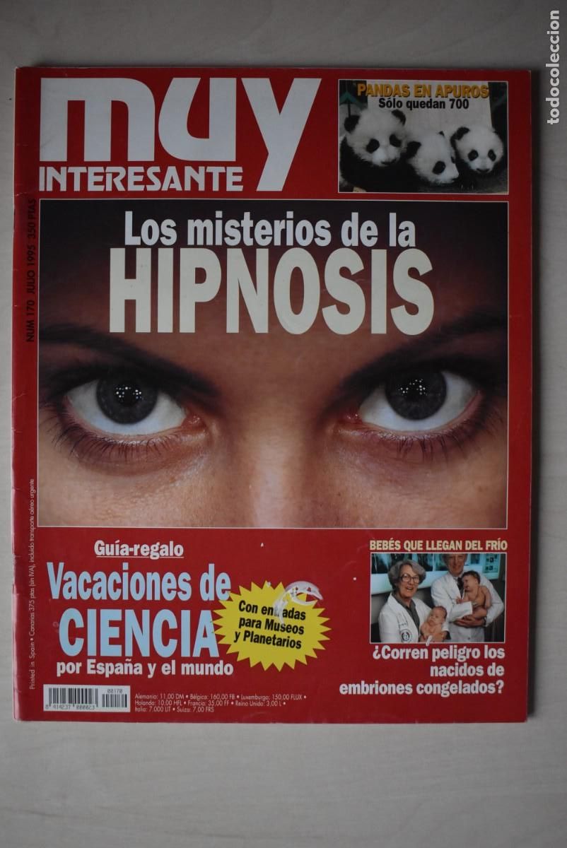 Colecionismo de Revistas e Jornais: Revista Muy Interesante. N. &ordm; 170. Los misterios de la hipnosis