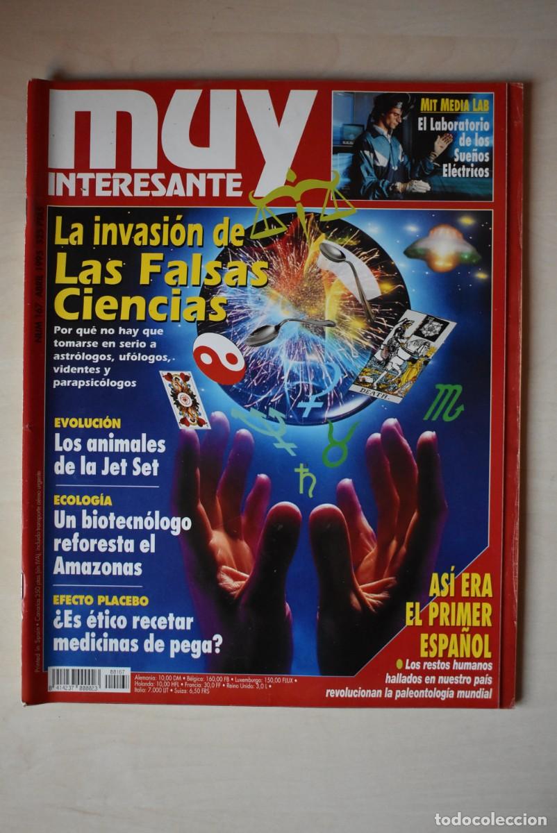 Colecionismo de Revistas e Jornais: Revista Muy Interesante. N. &ordm; 167. La invasi&oacute;n de las falsas ciencias