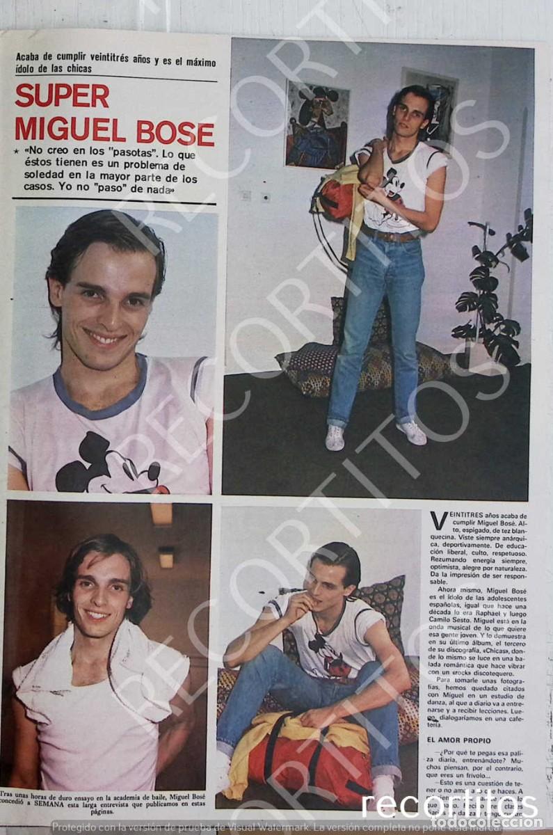 Coleccionismo de Revistas y Peri&oacute;dicos: miguel bose