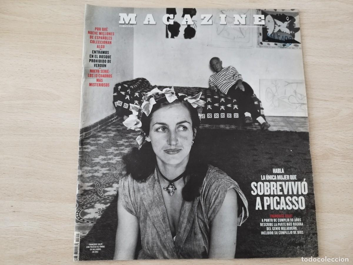 Coleccionismo de Revistas y Peri&oacute;dicos: Magazine El Mundo Habla la &uacute;nica mujer que sobrevivi&oacute; a Picasso