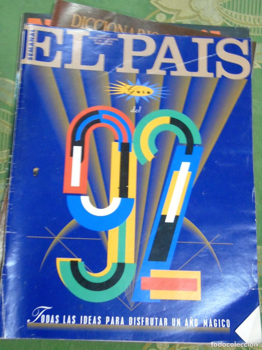 Coleccionismo de Revistas y Peri&oacute;dicos: revista el pais semanal 1991 n&ordm; 45 guia del a&ntilde;o 1992