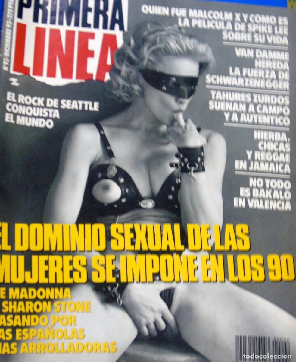 Coleccionismo de Revistas y Peri&oacute;dicos: MADONNA - PRIMERA LINEA - REVISTA - NOV. DE 1992 - N&ordm; 92