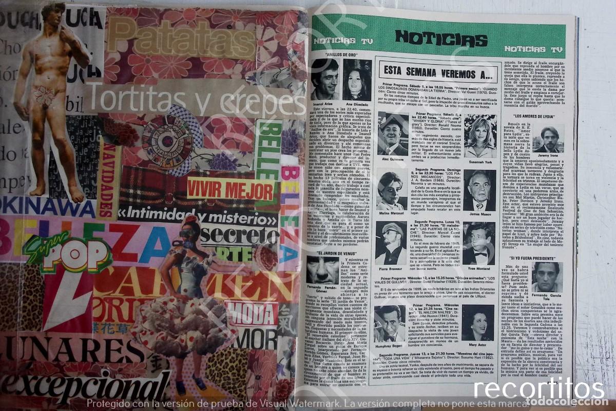 Coleccionismo de Revistas y Peri&oacute;dicos: FERNANDO FERNAN GOMEZ yves montand humphrey bogart mary astor pierre brasseur james imanol arias