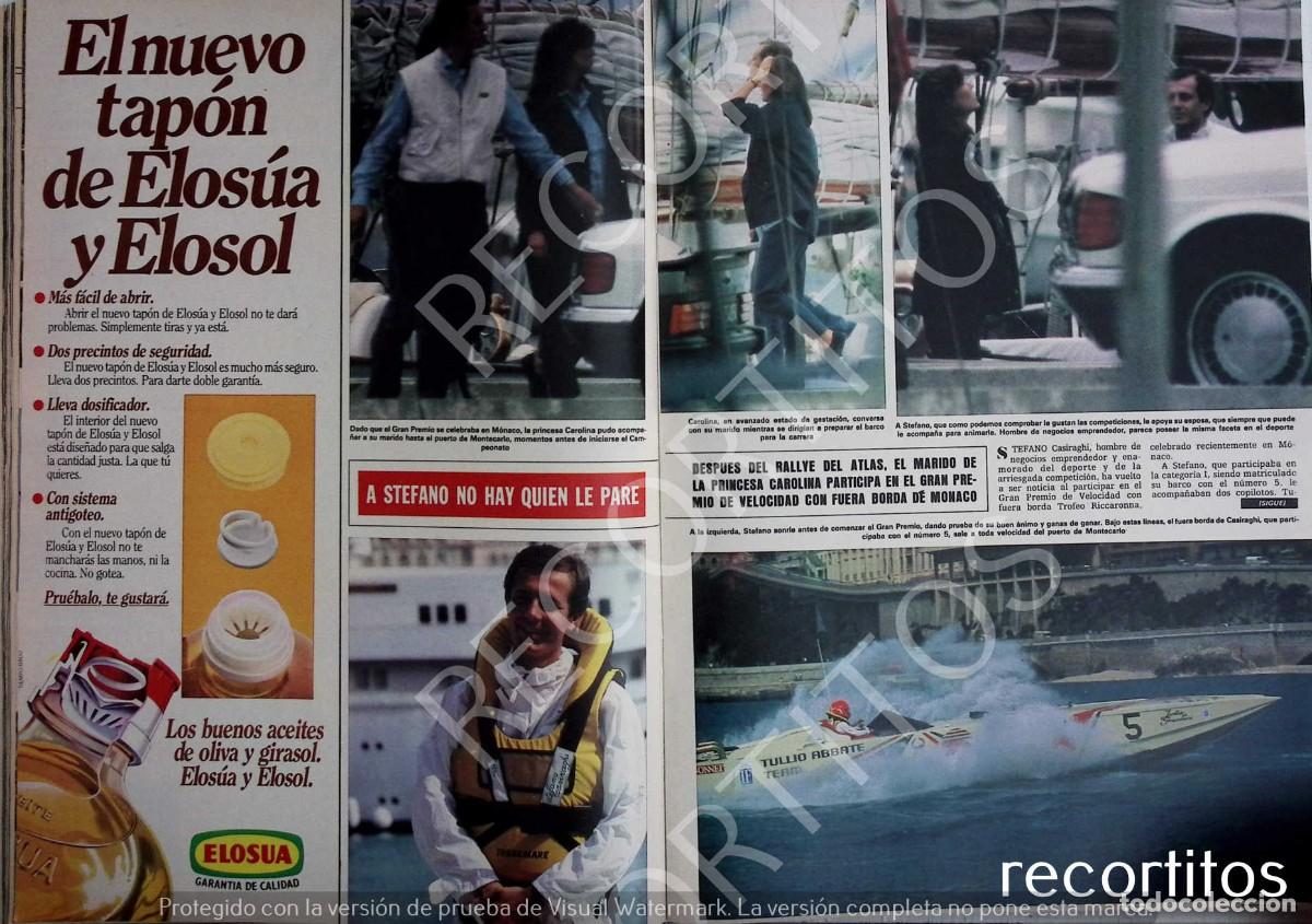 Colecionismo de Revistas e Jornais: carolina de monaco stefano casiraghi