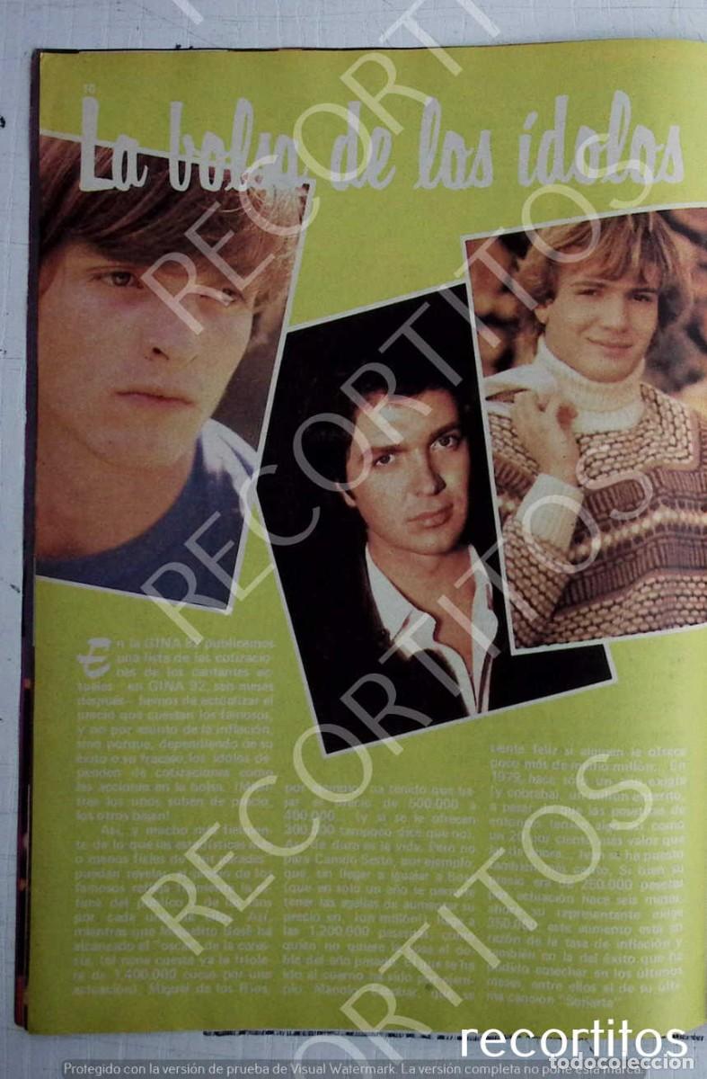 Collection Magazines and Newspapers: camilo sesto ivan miguel bose