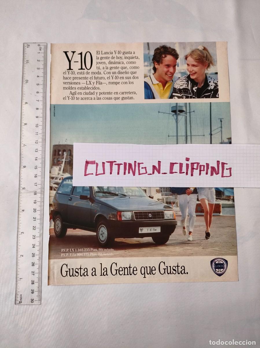 Coleccionismo de revistas y peri&oacute;dicos: Clipping [PUBLICIDAD](198?) Rover Y10