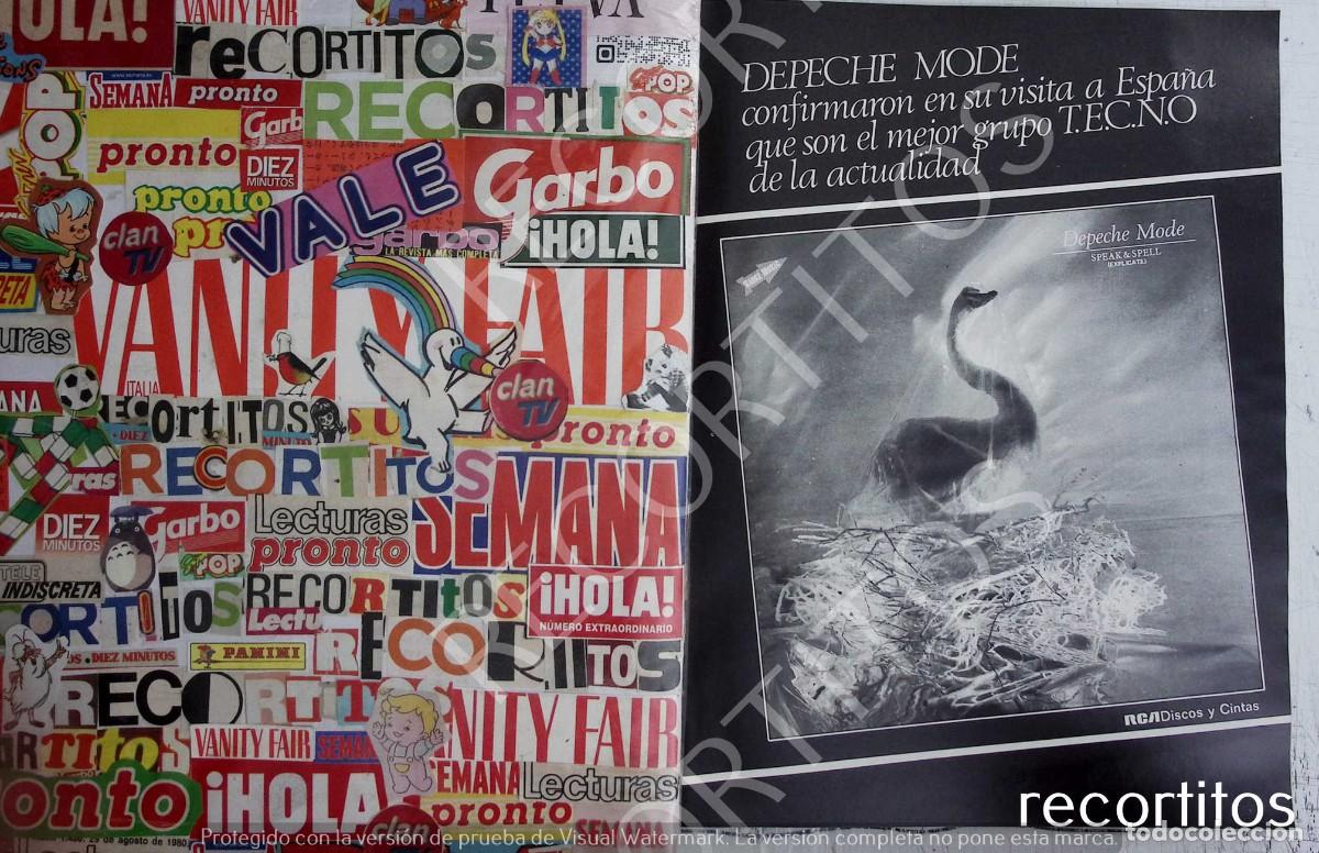 Coleccionismo de revistas y peri&oacute;dicos: DEPECHE MODE - Foto 1