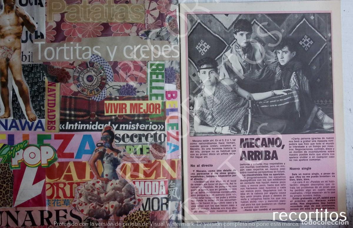 Coleccionismo de Revistas y Peri&oacute;dicos: MECANO