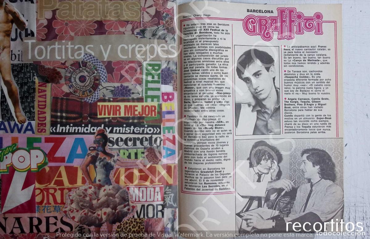 Coleccionismo de Revistas y Peri&oacute;dicos: CAMILO SESTO