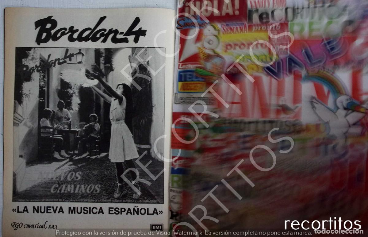 Coleccionismo de revistas y peri&oacute;dicos: BORDON 4 - Foto 1