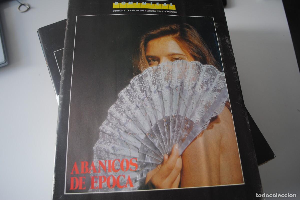 Coleccionismo de Revistas y Peri&oacute;dicos: 7 LOTES DE 7 REVISTAS YA-DOMINICAL-N&ordm; 366 AL 372-CON BARAJA DE TOREROS COMPLETA-1988-49 REVISTAS