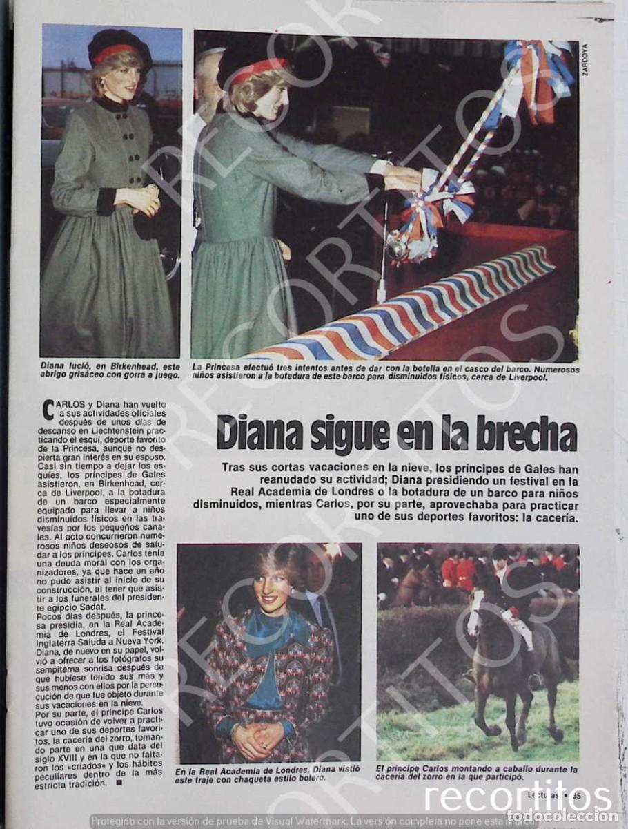 Coleccionismo de revistas y peri&oacute;dicos: LADY DI DIANA DE GALES