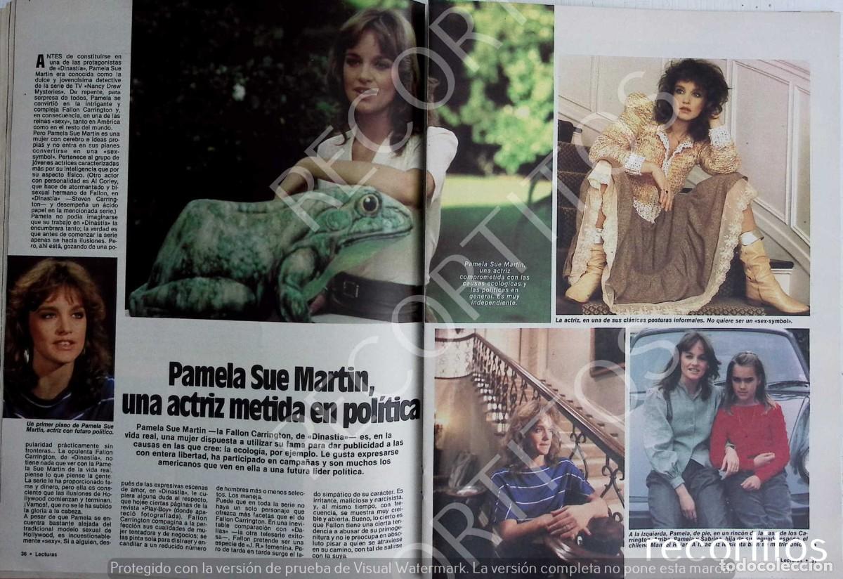 Coleccionismo de revistas y peri&oacute;dicos: PAMELA SUE MARTIN DINASTIA