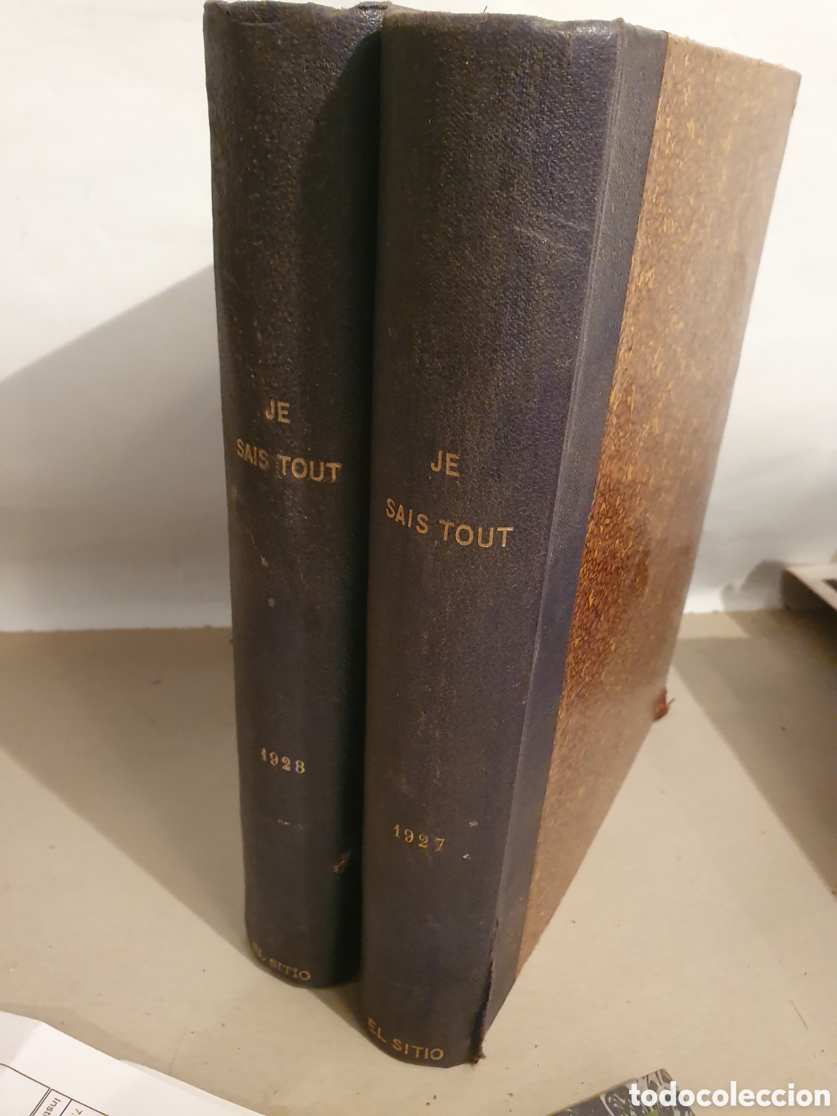 Collection Magazines and Newspapers: JE SAIS TOUT. REVISTA FRANCESA DE DIVULGACION CIENT&Iacute;FICA. 2 A&Ntilde;OS COMPLETOS. 1927-28